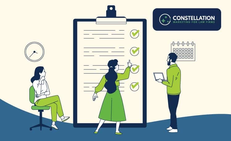 law firm web design checklist