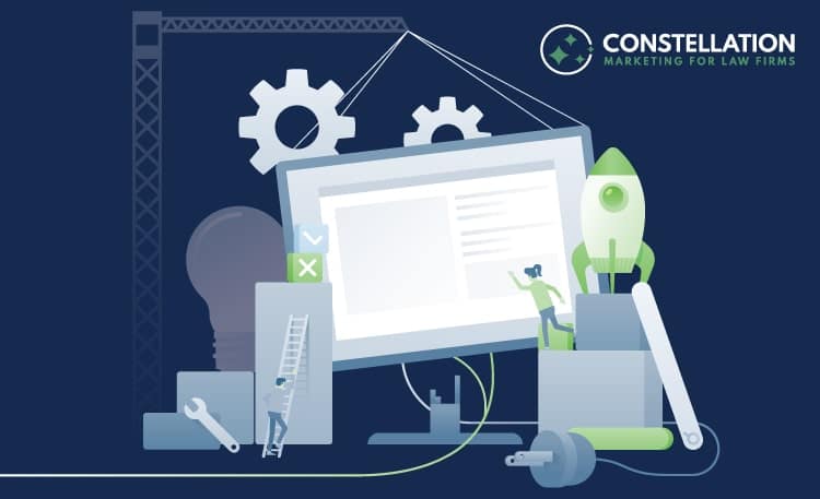 law firm web design elevate